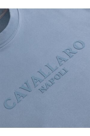 Cavallaro Enego R Neck Sweat 600000 Light blue