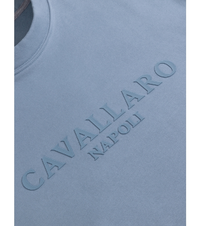 Cavallaro Enego R Neck Sweat 600000 Light blue