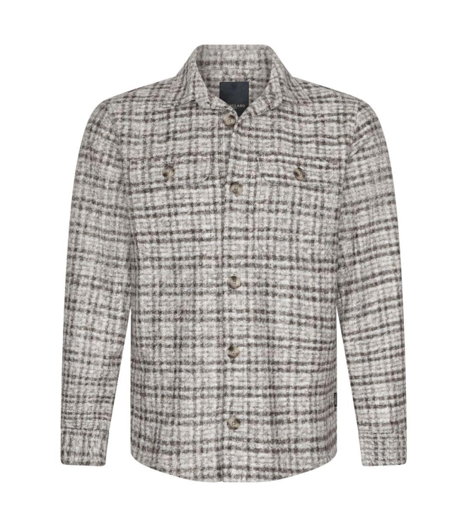 Cavallaro Fabiro Overshirt 950101 Mid grey