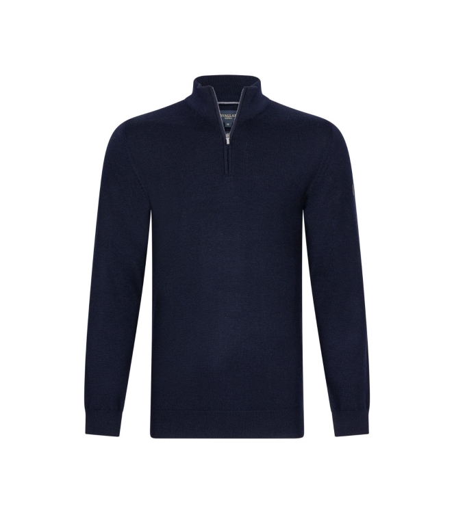 Cavallaro Merino Half Zip Pullover 699000 Dark blue