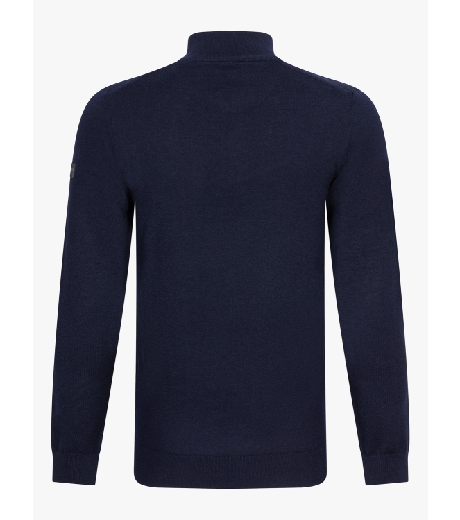 Cavallaro Merino Half Zip Pullover 699000 Dark blue