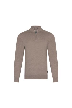 Cavallaro Merino Half Zip Pullover 810000 Sand