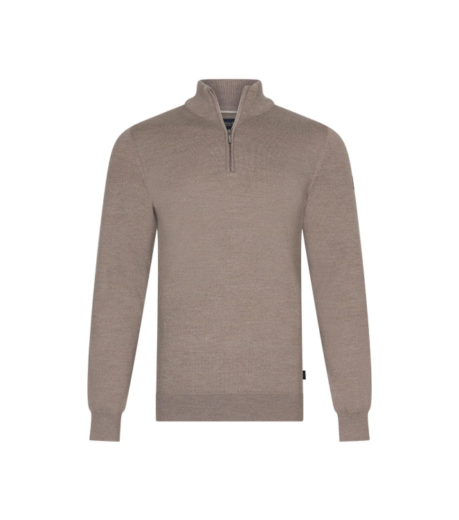 Cavallaro Merino Half Zip Pullover 810000 Sand