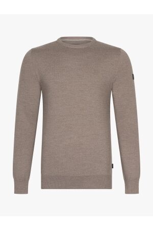 Cavallaro Merino Round Neck Pullover 810000 Sand