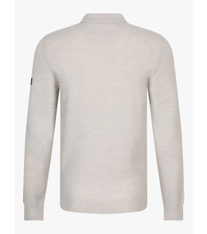 Cavallaro Merino Long Sleeve Polo 180000 Kit