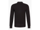 Cavallaro Merino Long Sleeve Polo 898000 Dark brown