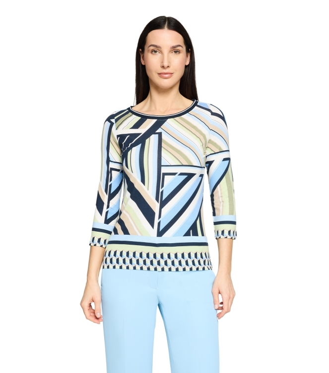 Betty Barclay Shirt Kurz 3/4 Arm 8850 Blue/green