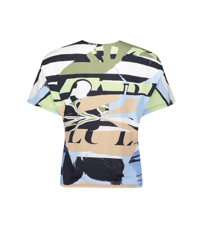 Betty Barclay Shirt Kurz 1/2 Arm 8872 Blue/beige