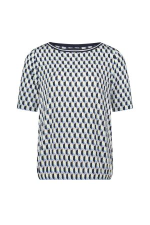 Betty Barclay Shirt Kurz 1/2 Arm 8850 Blue/green