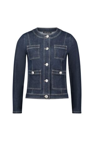 Betty Barclay Blazerjacke Kurz 1/1 Arm 8620 Dark blue denim