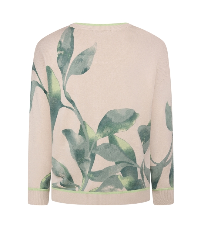 Betty Barclay Strickpullover Kurz 3/4 Arm 7856 Beige/green