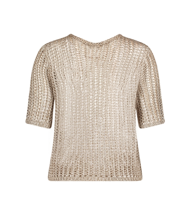 Betty Barclay Strickpullover Kurz 1/2 Arm 7243 Classic beige