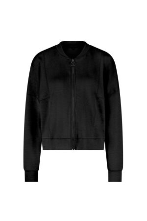 Tramontana Technical Sweat Bomber Jacket 009000 Black