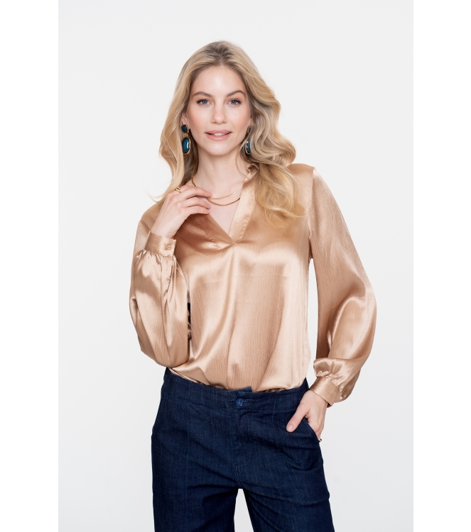 Geisha Satin blouse