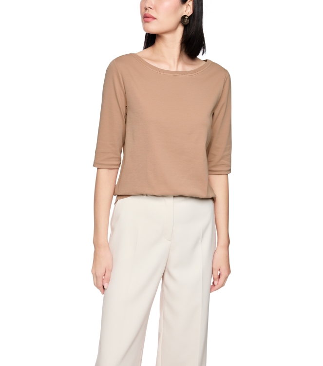 MarcCain Collections T-Shirt 619 Warm taupe new