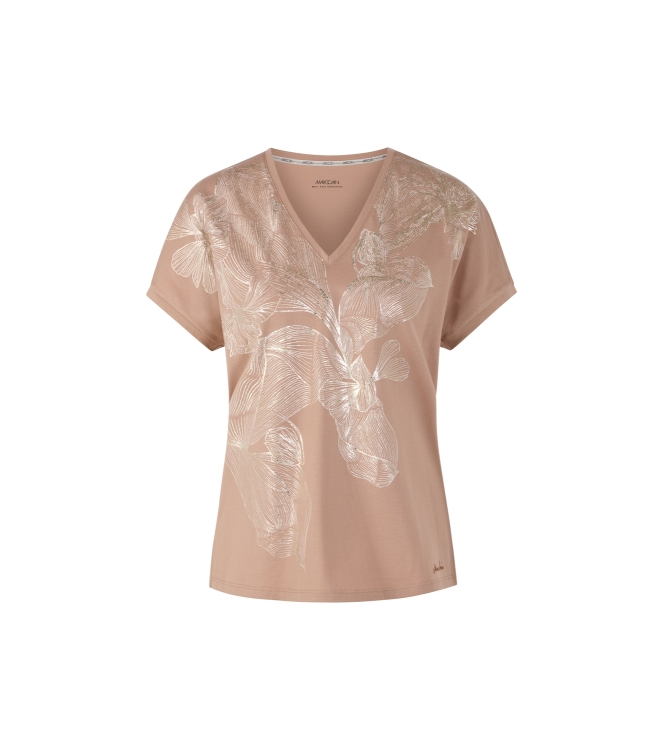 MarcCain Collections T-Shirt 619 Warm taupe new