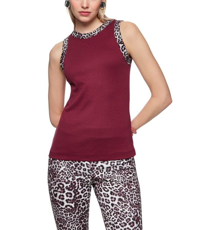 MarcCain Sports Top 293 Rhododendron