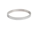 Josh V JV CELYM bangle with logo 003 silver