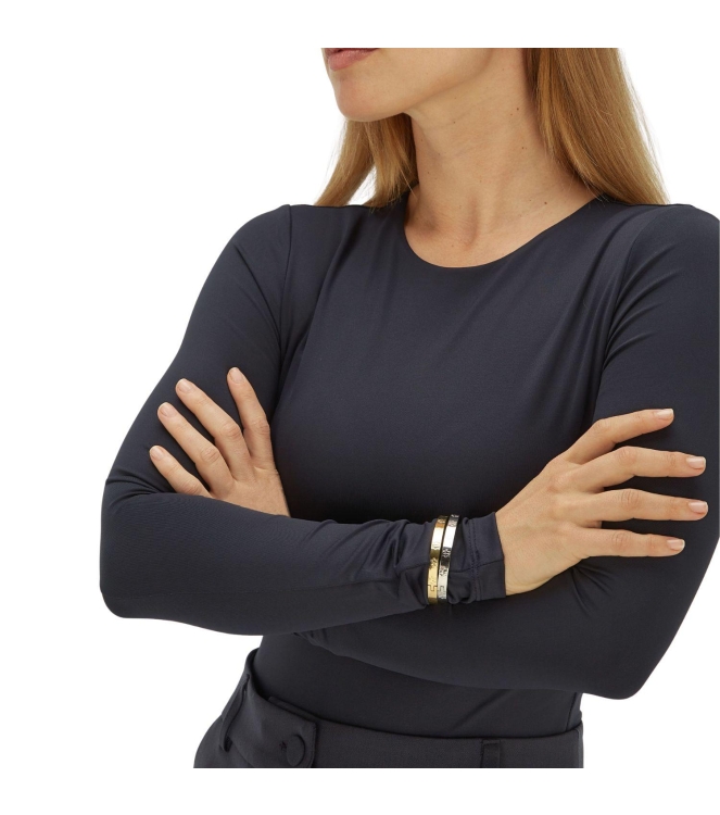 Josh V JV CELYM bangle with logo 003 silver