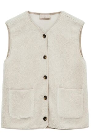 Freequent Teddy waistcoat Moonbeam