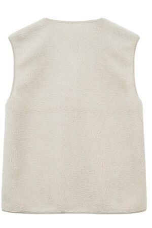 Freequent Teddy waistcoat Moonbeam