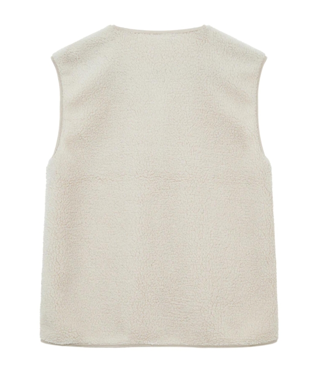 Freequent Teddy waistcoat Moonbeam