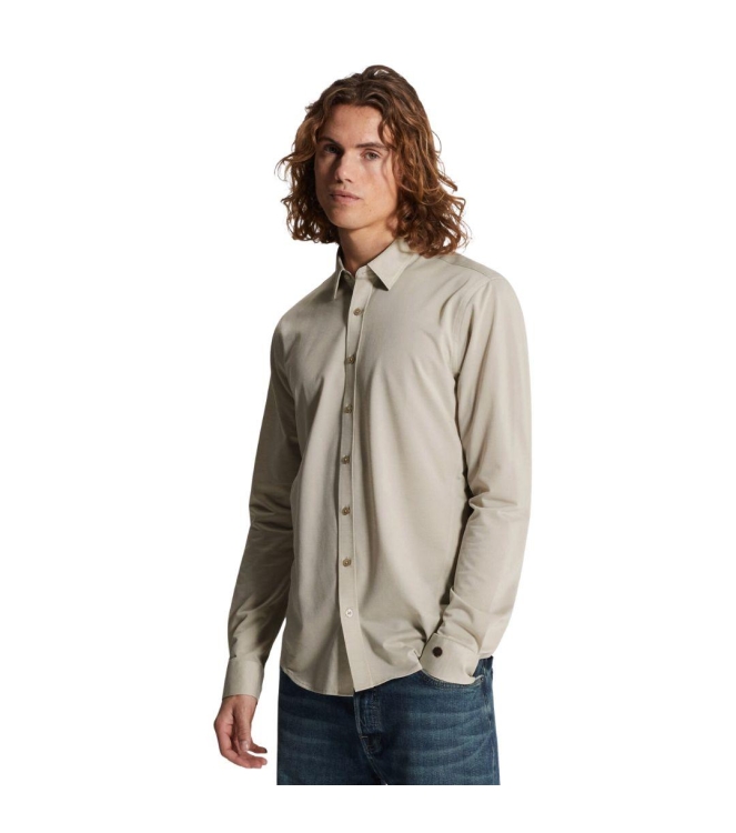 Cast Iron LONG SLEEVE SHIRT Tec Fine Jersey 8023 Aluminum