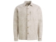 Cast Iron LONG SLEEVE SHIRT Jacquard 2 tone 7178 White onyx