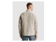 Cast Iron LONG SLEEVE SHIRT Jacquard 2 tone 7178 White onyx