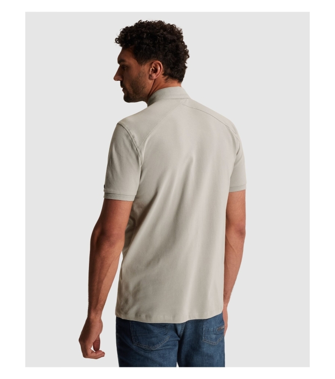 Cast Iron Short sleeve polo slim fit fine pi 9105 Belgain block