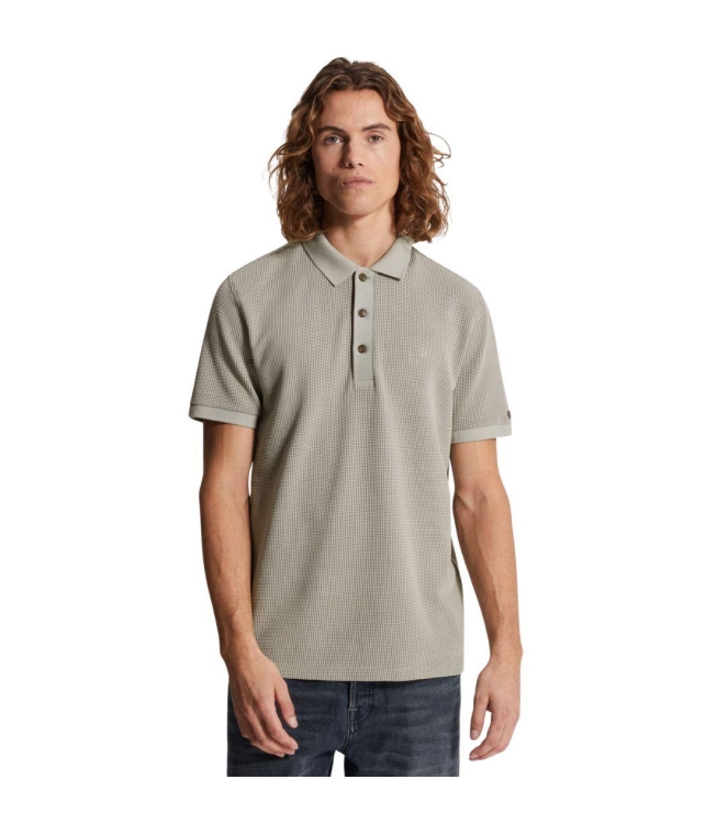 Cast Iron Short sleeve r-neck regular fit tw 9105 Belgain block