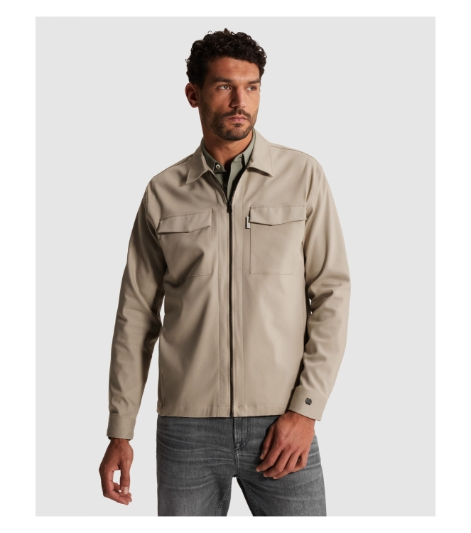 Cast Iron LONG SLEEVE SHIRT Tech Stretch 8023 Aluminum