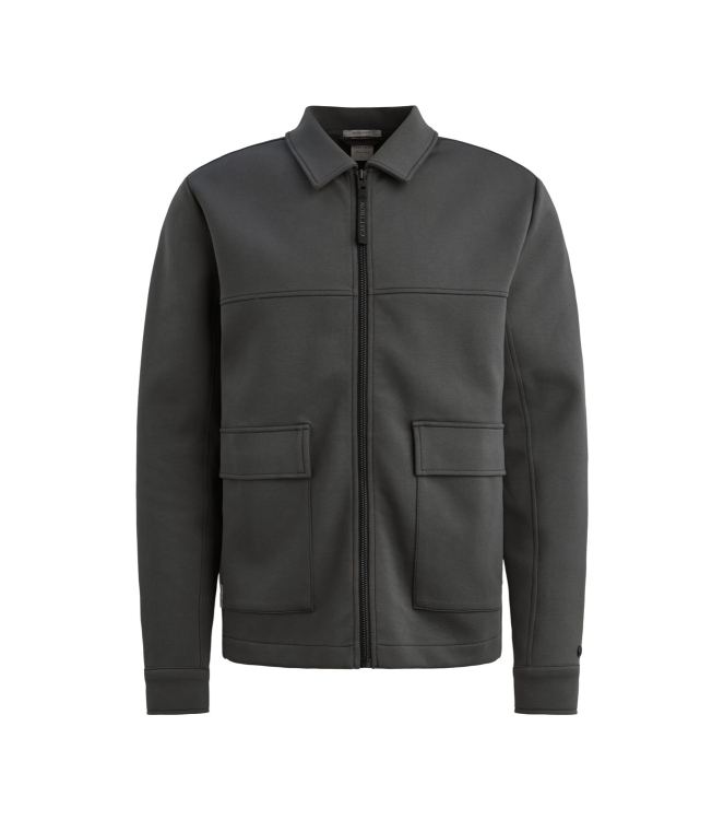 Cast Iron Zip jacket regular fit interlock