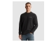 Cast Iron Long sleeve r-neck regular fit str 9159 Black sand
