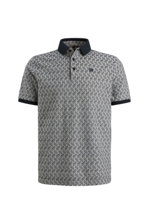 Vanguard Short sleeve polo jacquard blend 5073 Sky captain