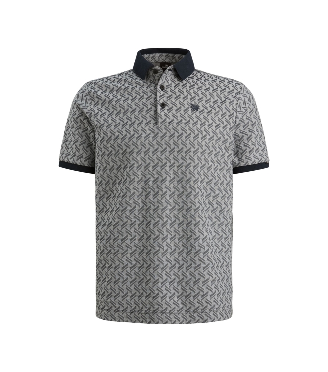 Vanguard Short sleeve polo jacquard blend 5073 Sky captain