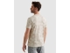 PME Legend Short sleeve r-neck aop cotton slu 7013 Bone white