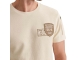 PME Legend Short sleeve r-neck structured piq 7013 Bone white