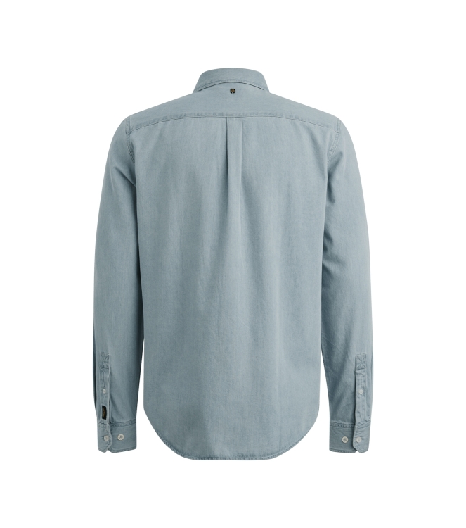 PME Legend LONG SLEEVE SHIRT Light Weight Ble BLD Bleached denim