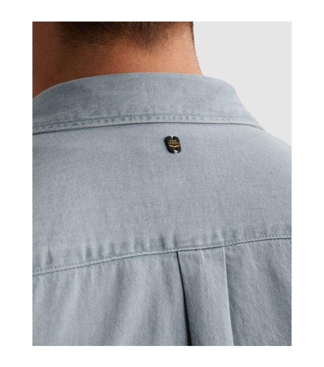 PME Legend LONG SLEEVE SHIRT Light Weight Ble BLD Bleached denim