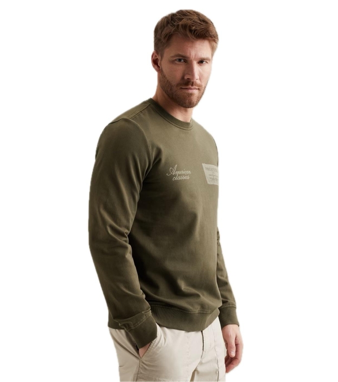 PME Legend Crewneck french terry gd 6415 Ivy green