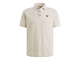 PME Legend Short sleeve polo jacquard jersey 7013 Bone white