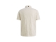 PME Legend Short sleeve polo jacquard jersey 7013 Bone white