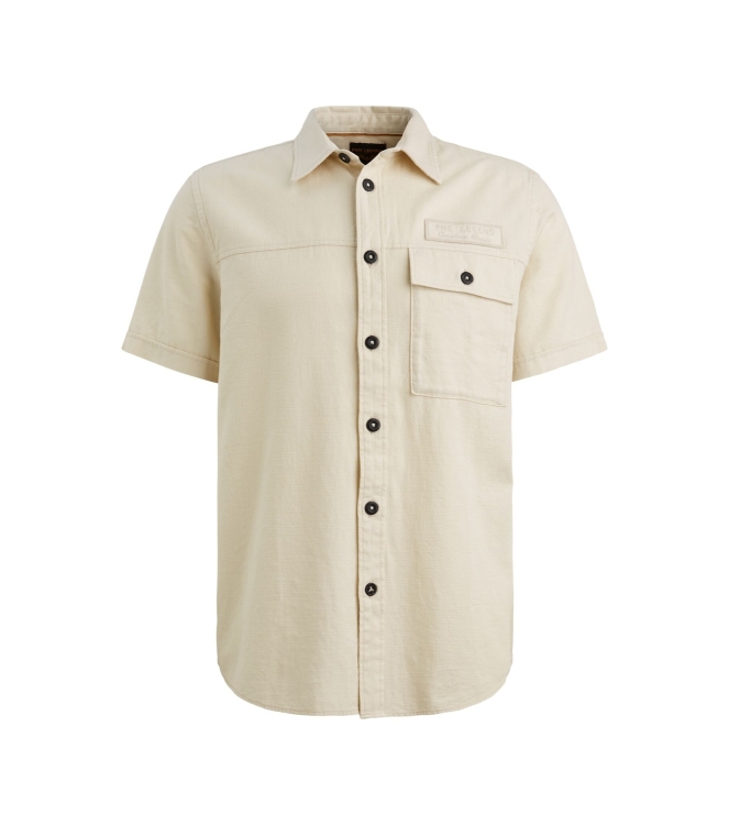 PME Legend Short Sleeve Shirt Ctn Slub 7013 Bone white