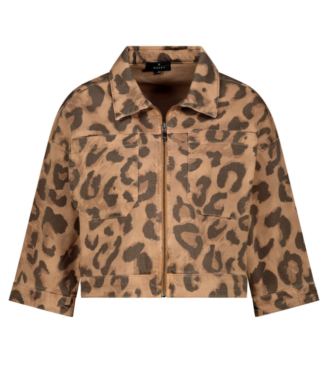 Monari Jacke 548 Biscotti gemustert