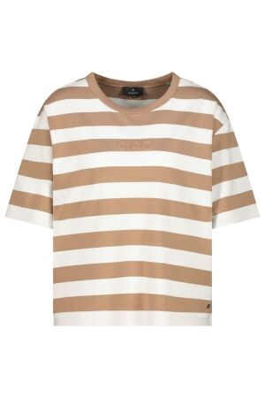 Monari Sweatshirt 547 Biscotti ringel