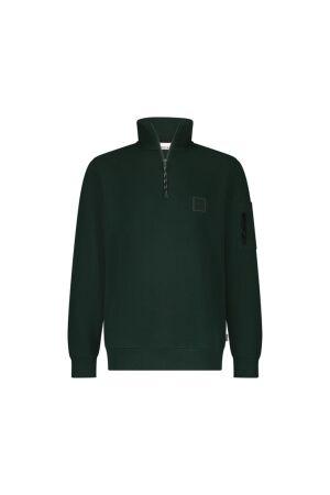 Supply en Co Halvar Halfzip Sweat 00083318 Seaweed