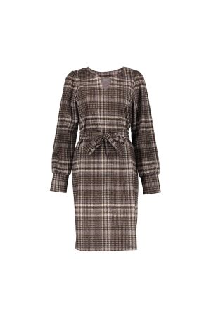 Geisha Dress check lurex 925 Grey