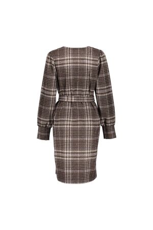 Geisha Dress check lurex 925 Grey