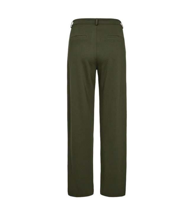 Freequent Wide leg structure Kombu green